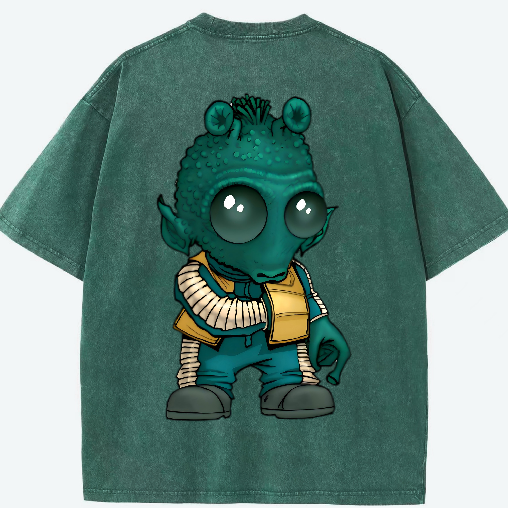 （画像用） スター・ウォーズ Star Wars 綿100% ヴィンテージ風 半袖Tシャツ（背面プリント）